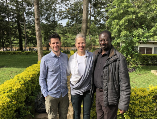 The amazin COO, Jim Caya and Chairman Robert, ELI in Kenya as we get starterd.