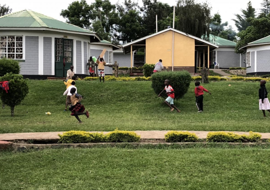 Plenty of playing room for children 3-18 years old.