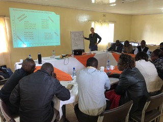 The final day with the center leadership on motivation and influence. 